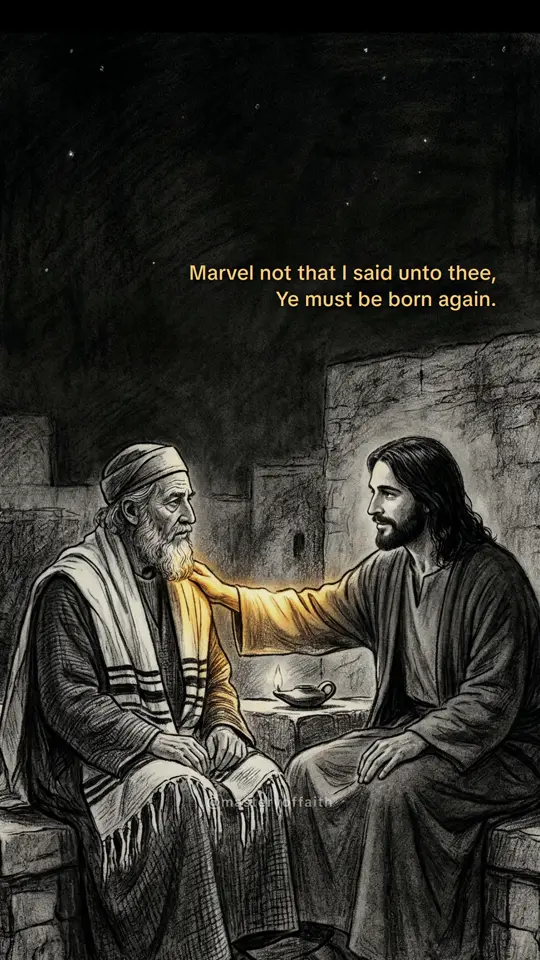 Marvel not that I said unto thee, Ye must be born again.